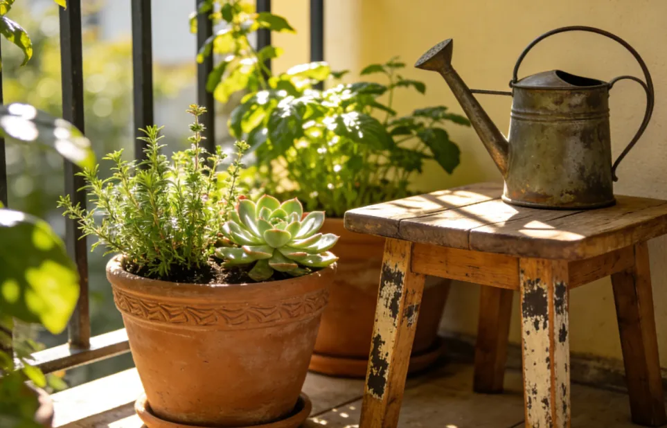 DIY Small Home Garden: Create Your Cozy Indoor/Outdoor Green Oasis (Even If You’re a Total Beginner)